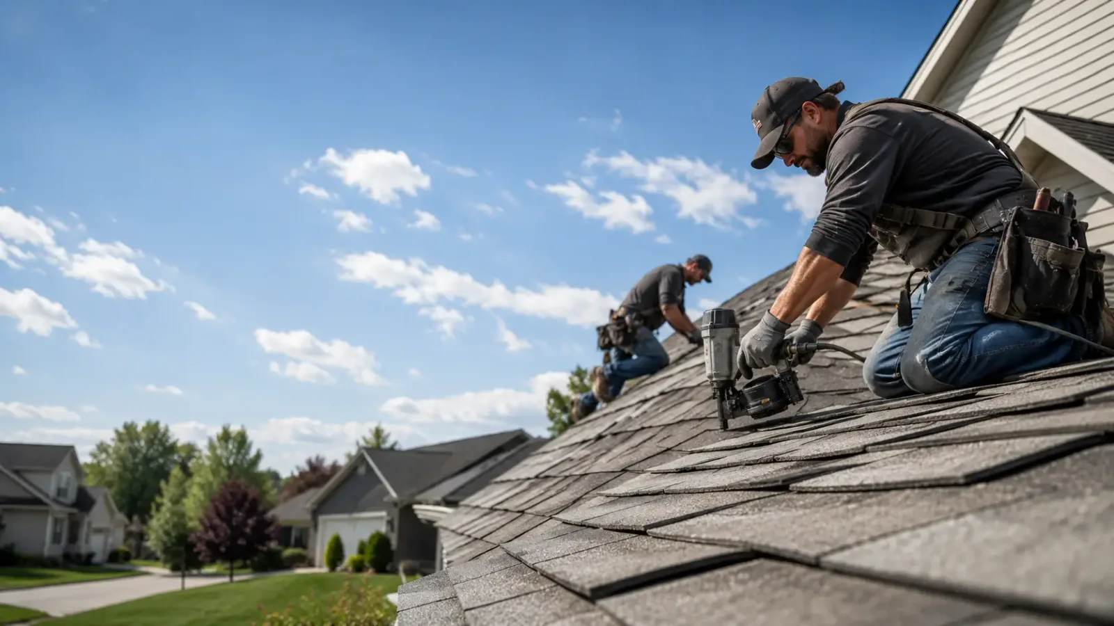 Storm Damage Roof Repair in Harleigh, PA near me